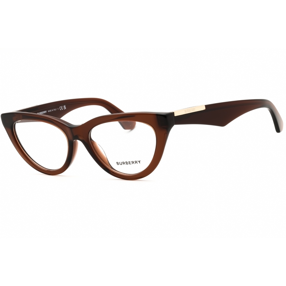 Nwt Burberry Be2418u Transparent Dark Cat Eye 51mm Eyeglasses